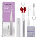 Fio dental elétrico de vibração Dr. Emma com palhetas de fio dental substituíveis