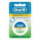 Fio Dental Essential Floss Encerado com 50m Oral-B
