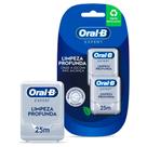 Fio Dental Oral-B Expert Limpeza Profunda com 2 Unidades de 25m cada