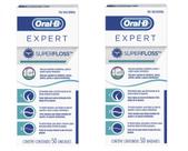 Fio Dental Oral-b Superfloss 100 Unid 2 Caixas Fio Dental Oral-b Superfloss 100 Unid 2 Caixas