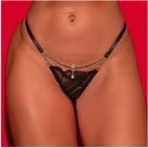 Fio Dental Tanga Fatale Strass Pimenta Sexy