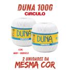 Fio duna circulo 100g kit com 2 un