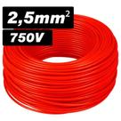 Fio Elétrico 2,5mm Cabo Flexível Rolo 10 Metros 100% Cobre Deboxe