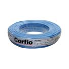 Fio Elétrico Flexível Corfio 750v 2,5mm Rolo 100mm Azul Cabo