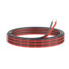 Fio elétrico Haerkn 12AWG Silicone 2 Core 6,1 m preto/vermelho