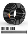 Fio elétrico NAOEVO 18 Gauge 3 Condutor 30 pés 12V de baixa tensão