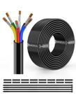 Fio elétrico NAOEVO 18 Gauge 6 Condutor 18 AWG PVC 12V 50FT