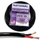 Fio elétrico NATIONAL Wire & Cable 20 AWG 2 condutores 7,62 m