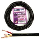 Fio elétrico NATIONAL Wire & Cable 22 Gauge 3 condutores 30m