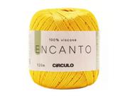 Fio Encanto Cor 1289 Canário 100g - 128 Metros de Viscose Fio Encanto Cor 1289 Canário 100g - 128 Metros de Viscose