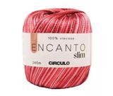 FIO ENCANTO SLIM 240 MTS COR 9926 SCARLET - 100% Viscose