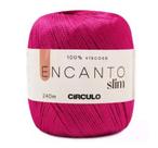 Fio Encanto Slim Cor 3754 Rosa Pink 100 Gramas - Círculo Fio Encanto Slim Cor 3754 Rosa Pink 100 Gramas - Círculo