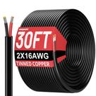 Fio Energeaster 30 pés 16 AWG 2 condutores de cobre estanhado