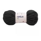 Fio Família 40g Cor 0100 Preto - Pingouin Fio Família 40g Cor 0100 Preto - Pingouin