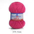 Fio Família 40g Cor 2378 Magenta Fiesta - Ideal para Trabalhos Manuais