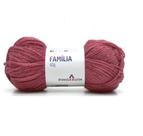 Fio Família 40g Cor 4357 Romã - Ideal para Malhas e Tapeçaria