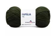 Fio Família Pingouin 40g Cor 0623 Militar - Ideal para Tricô e Crochê