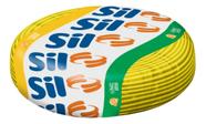 Fio Flexivel 4mm Sil Cabo Flexil 750v Rolo 100 M Amarelo Amarelo