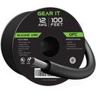 Fio GEARit Silicone 12AWG 30m 600V Preto OFC