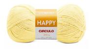 Fio Happy Círculo 100g - Cor 1771 Amarelo Candy - 270 Metros