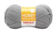 Fio Hobby Baby e Kids 250 Metros 100 Gramas Cor 8473 Alumínio
