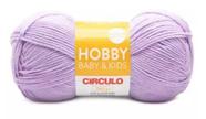 Fio Hobby Baby e Kids Círculo 100g Cor 6570 Lavanda - Antipilling