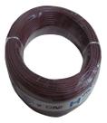 Fio Instalacao Marrom 100m Cobre Automotivo 2,5mm - 100mt