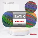 Fio Lã Batik 100% Acrílico 360m da Circulo Tex 277 para Crochê e Tricô Cor:9962 - ALEGRIA
