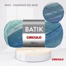 Fio Lã Batik 100% Acrílico 360m da Circulo Tex 277 para Crochê e Tricô Cor:9969 - CAMINHO DO MAR Fio Lã Batik 100% Acrílico 360m da Circulo Tex 277 para Crochê e Tricô Cor:9969 - CAMINHO DO MAR