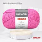 Fio Lã Harmony 100% Acrílico 100g 240m para Crochê e Tricô Alto Rendimento COR:3161 - ROSA ALGODÃO