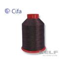 Fio Linha 40 100% Poliamida 80g Costura De Estofados Cifa Cor Café 0103