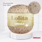 Fio Lolita 100g da Circulo para Crochê e Tricô Linha com Paetê