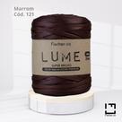 Fio Lume Super Brilho Fischer com 140mts e 25mm de Espessura COR Marrom 121