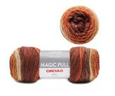 FIO MAGIC PULL 200 GR COR 9550 MOCHA - Fio de Tricô e Crochê