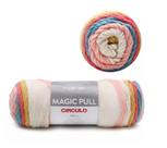Fio Magic Pull 306 Metros Círculo Cor 9026 Mescla Aquarela