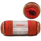 FIO MAGIC PULL 306 MTS CIRCULO COR 8644 BALA DE MEL - Fio de Tricô e Crochê