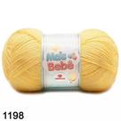 FIO MAIS BEBÊ CIRCULO 100G COR 1198 MANTEIGA AMARELO CANÁRIO - Fio de Acrílico para Bebês