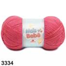 FIO MAIS BEBÊ CÍRCULO 100G COR 3334 TULIPA CORAL - Fio de Acrílico para Bebês
