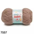 FIO MAIS BEBÊ CIRCULO 100G COR 7557 AMÊNDOA - Fio de Acrílico para Bebês