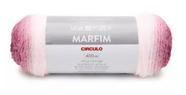 Fio Marfim Círculo 200g - Cor 9010 Carmesim - 400 Metros
