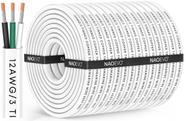 Fio marinho NAOEVO 12 Gauge 12/3 Triplex 12 AWG 200FT