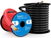 Fio marinho NAOEVO de cobre estanhado de calibre 6 PVC IP68 18m Fio marinho NAOEVO de cobre estanhado de calibre 6 PVC IP68 18m