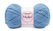 Fio Mollet Círculo Cor 0541 Enseada 100g - Ideal para Tricô e Crochê Fio Mollet Círculo Cor 0541 Enseada 100g - Ideal para Tricô e Crochê