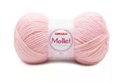 FIO MOLLET CIRCULO COR 3027 IOGURTE 100 GR - Fio de Tricô e Crochê