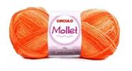Fio Mollet Círculo Cor 9059 Abóbora 100g - 200 Metros