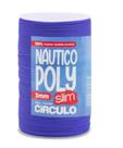 Fio náutico poly slim 3mm cor 2762 jacarandá 400g com 350 metros