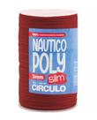 Fio náutico poly slim 3mm cor 4177 rooibos 400g com 350 metros