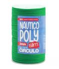 Fio náutico poly slim 3mm cor 5767 bandeira 400g com 350 metros