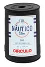 FIO NÁUTICO SLIM CÍRCULO 3MM COR 8990 PRETO - 400g