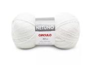 FIO NETUNO CÍRCULO COR 8001 BRANCO 100 GR - Fio de Tricô e Crochê
